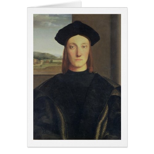 Portrait of Guidobaldo da Montefeltro Duke of Urb