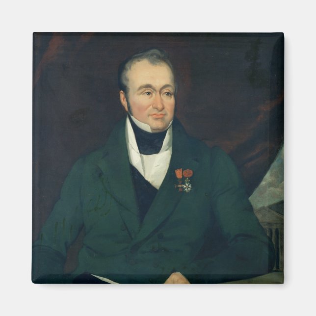 Portrait of Guillaume Dupuytren Magnet (Front)