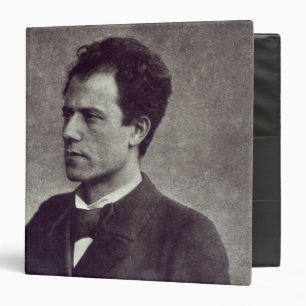 Portrait of Gustav Mahler, 1897 3 Ring Binder