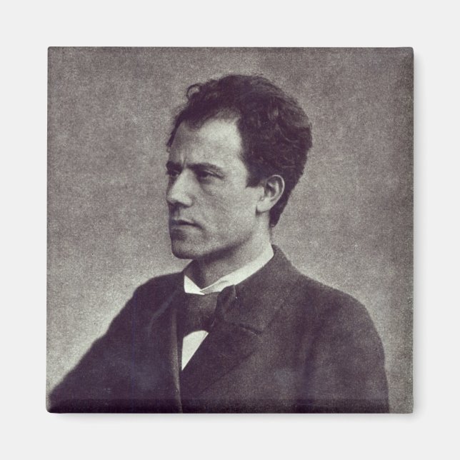 Portrait of Gustav Mahler, 1897 Magnet (Front)