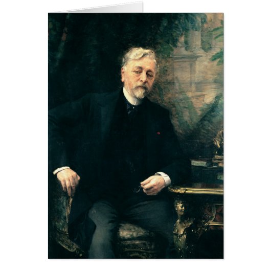 Portrait of Gustave Eiffel  1905 Cards (Front)