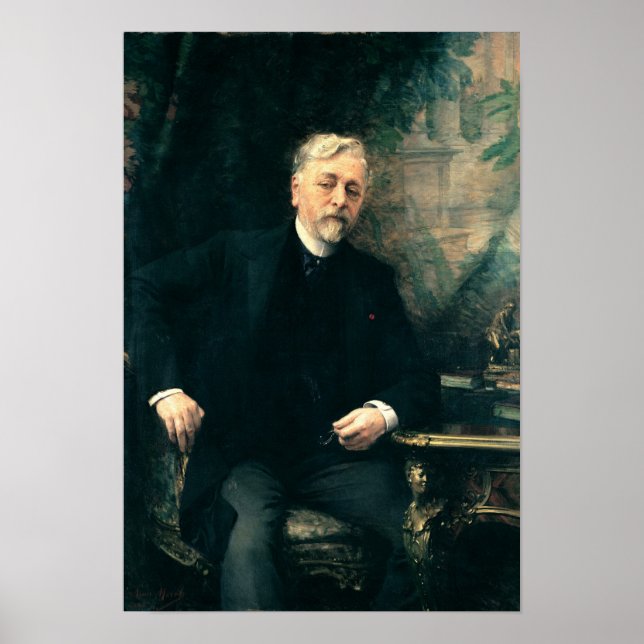 Portrait of Gustave Eiffel  1905 Poster (Front)