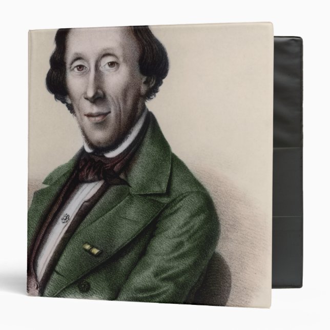 Portrait of Hans Christian Andersen Binder (Front/Inside)