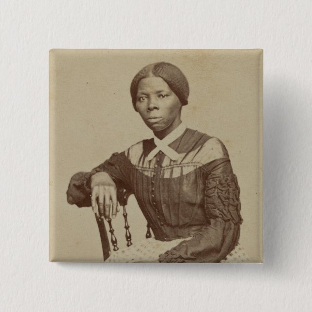 Portrait of Harriet Tubman | 1868-69 Button (Front)