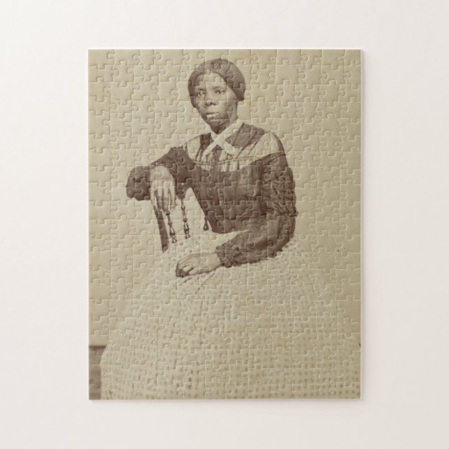 Portrait of Harriet Tubman | 1868-69 Jigsaw Puzzle (Vertical)