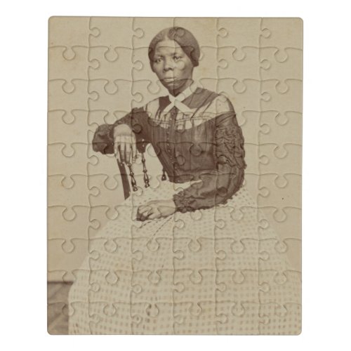 Portrait of Harriet Tubman  1868_69 Jigsaw Puzzle