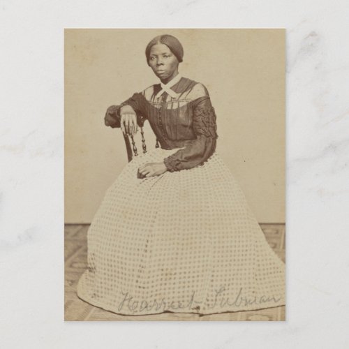 Portrait of Harriet Tubman 1868_69 Postcard