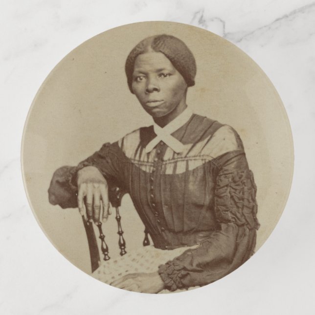 Portrait of Harriet Tubman | 1868-69 Trinket Tray (Front)