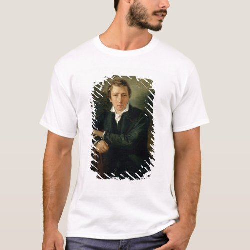 Portrait of Heinrich Heine  1831 T_Shirt