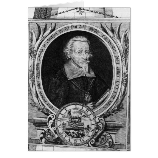 Portrait of Heinrich Schutz Cards (Front)