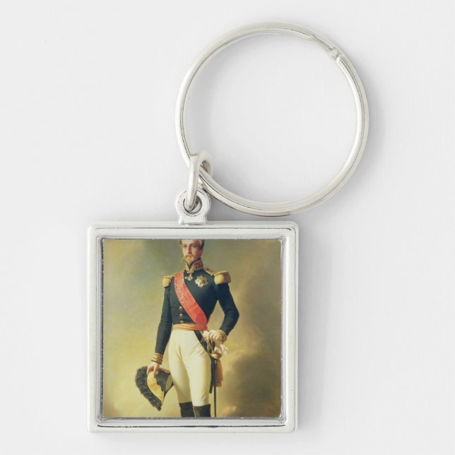 Portrait of Henri-Eugene-Philippe-Louis Keychain (Front)