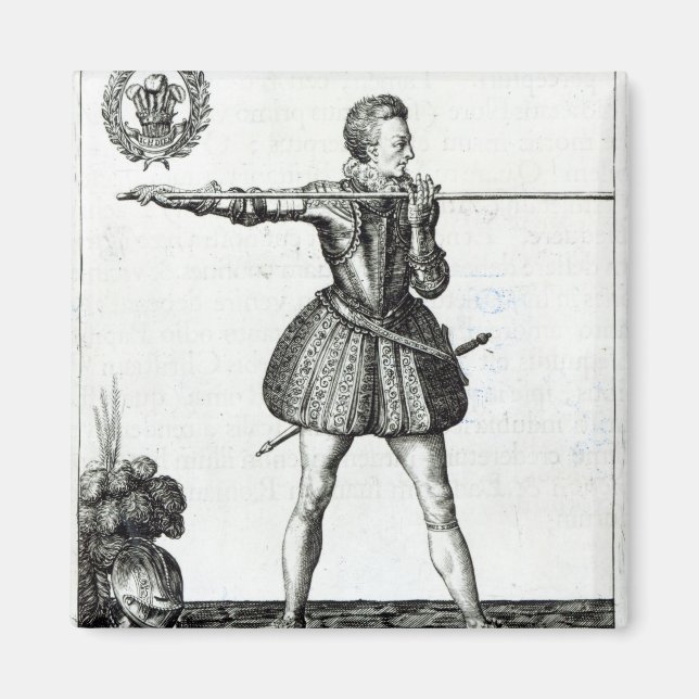 Portrait of Henry, Prince of Wales Magnet (Front)
