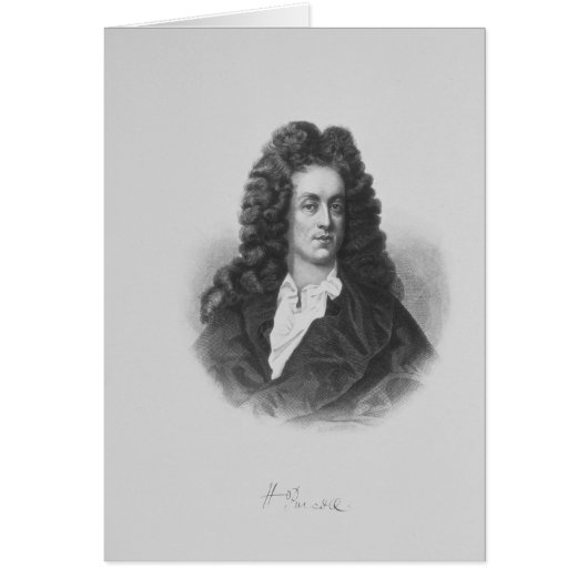 Portrait of Henry Purcell Cards (Front)