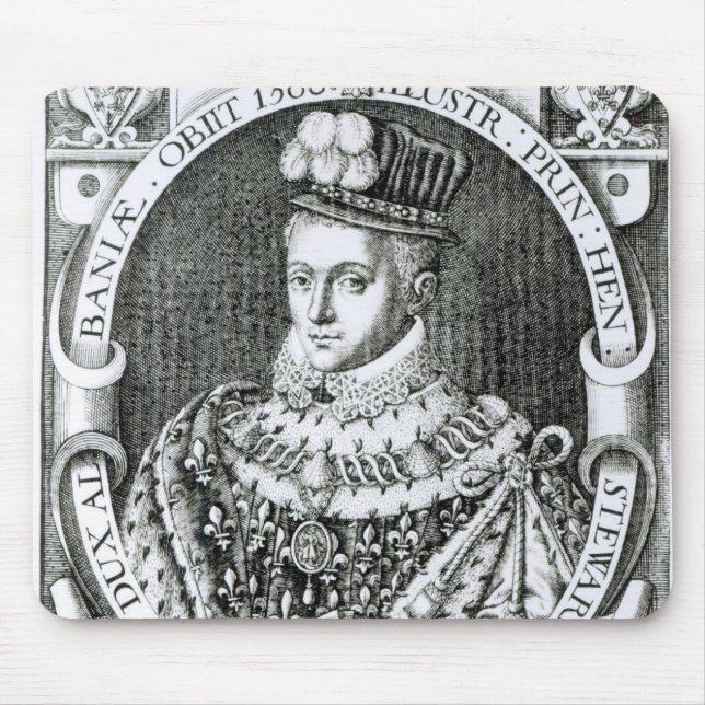 Portrait of Henry Stewart Mouse Pad (Front)