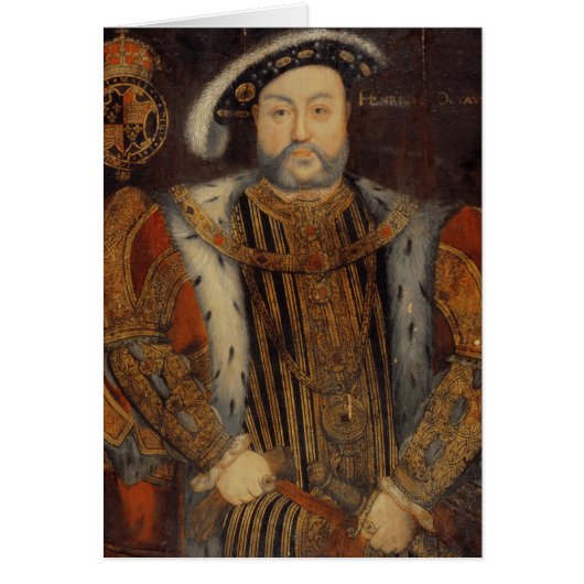 Portrait of Henry VIII Cards (Front)