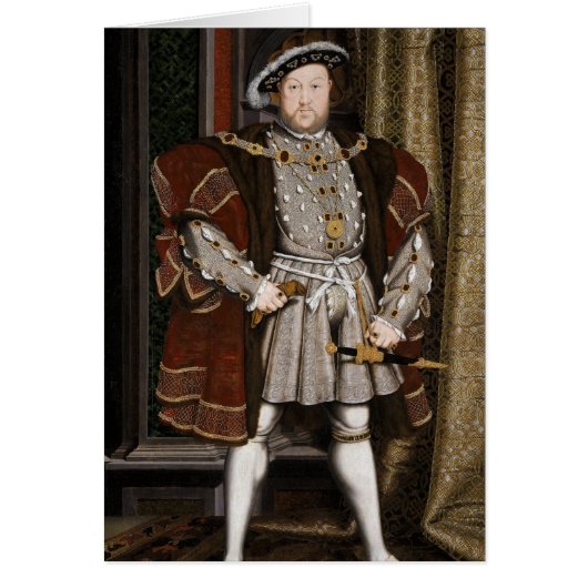 Portrait of Henry VIII Cards (Front)