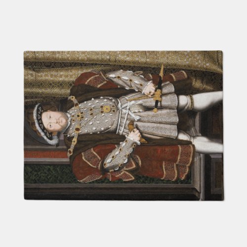 Portrait of Henry VIII Hans Holbein the Younger Doormat