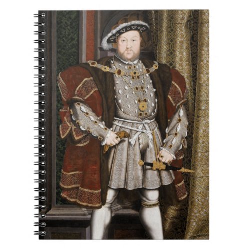 Portrait of Henry VIII Hans Holbein the Younger Notebook
