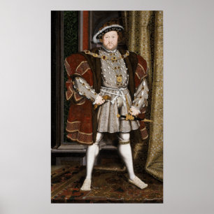 Portrait of Henry VIII (Hans Holbein the Younger) Poster