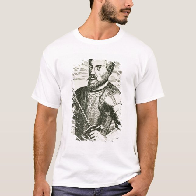Portrait of Hernando de Soto T-Shirt (Front)