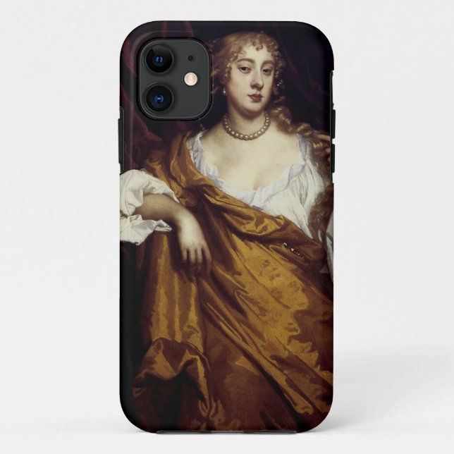 Portrait of Hon. Mary Wharton Case-Mate iPhone Case (Back)