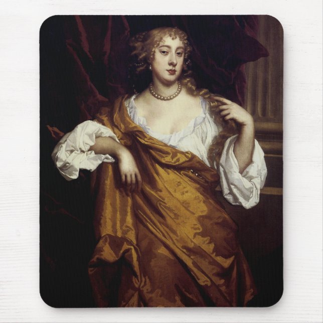 Portrait of Hon. Mary Wharton Mouse Pad (Front)