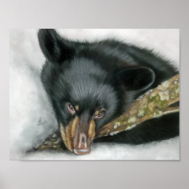 Portrait of Hope by A. Brunner Poster (Front)