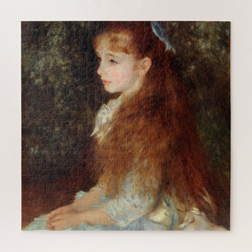 Portrait of Irene _ Renoir Impressionist Painting Jigsaw Puzzle