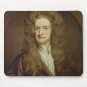 Portrait of Isaac Newton 1702 Mouse Pad