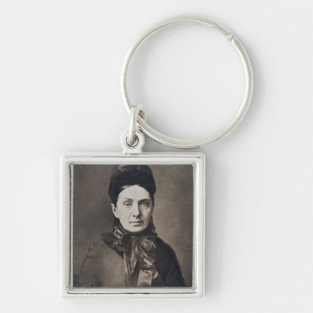 Portrait of Isabella Bird Bishop Keychain (Front)