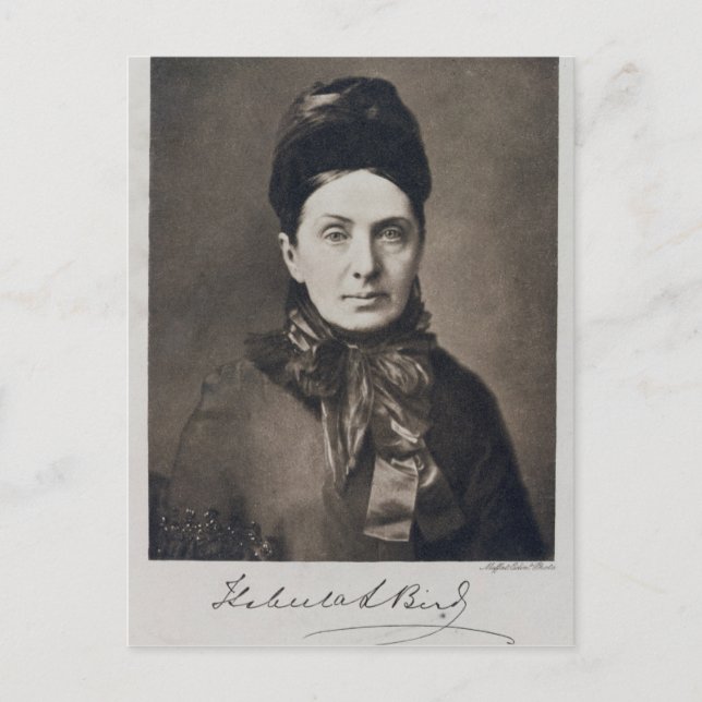 Portrait of Isabella Bird Bishop Postcard (Front)