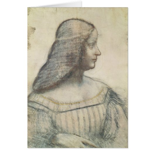 Portrait of Isabella d'Este Cards (Front)