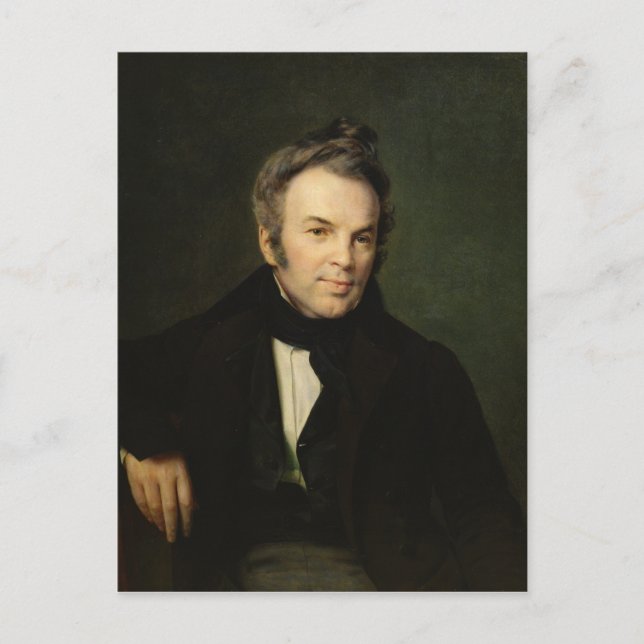 Portrait of Ivan Lazhechnikov, 1834 Postcard (Front)