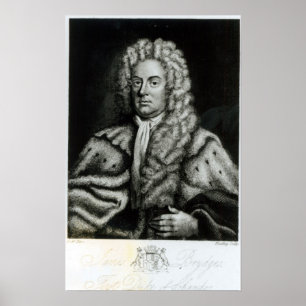 Portrait of James Brydges Poster