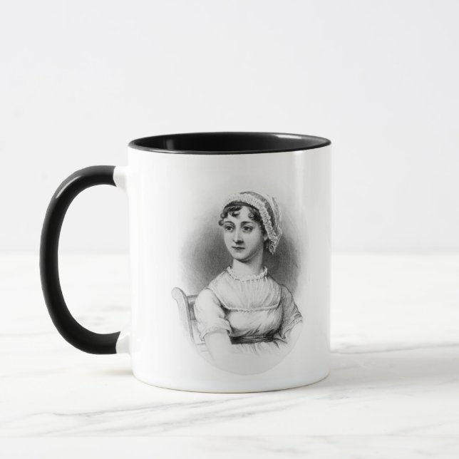 Portrait of Jane Austen Mug (Left)