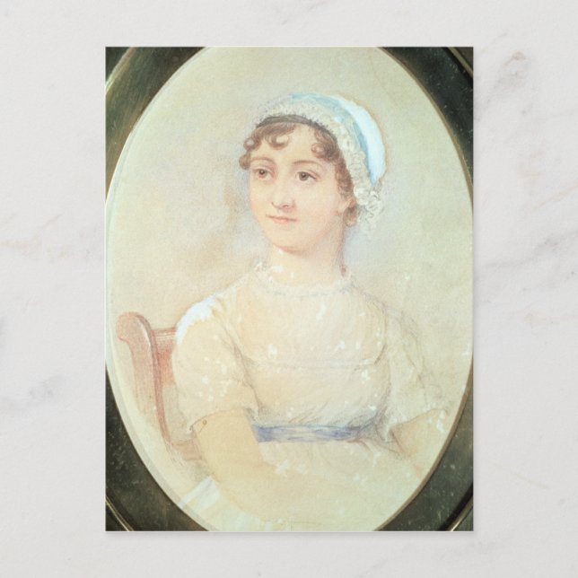 Portrait of Jane Austen Postcard (Front)