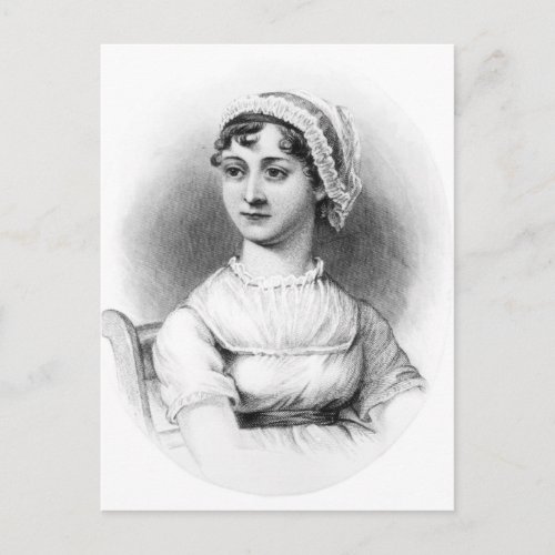 Portrait of Jane Austen Postcard
