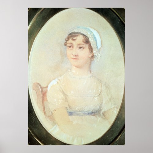 Portrait of Jane Austen Poster