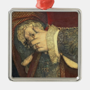 Portrait of Jane Seymour, 1536 Metal Ornament
