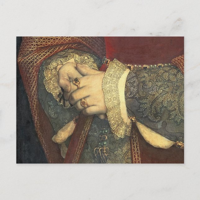 Portrait of Jane Seymour, 1536 Postcard (Front)