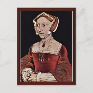 Portrait Of Jane Seymour, Queen Of England Postcard