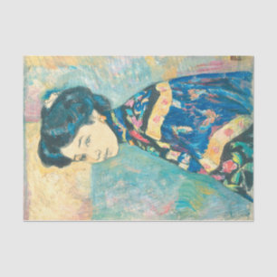 Portrait of Japanese Woman (by Fujishima Takeji) Tissue Paper