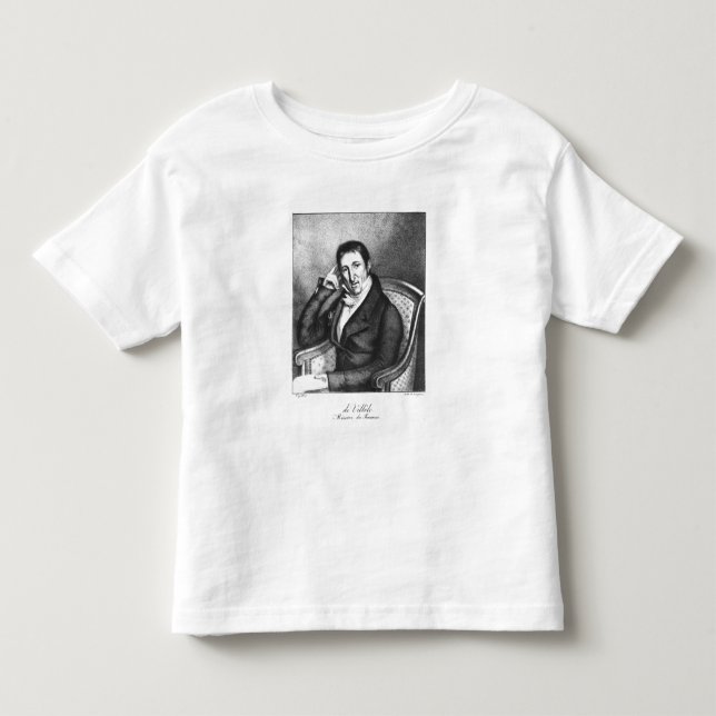 Portrait of Jean Baptiste Count of Villele Toddler T-shirt (Front)
