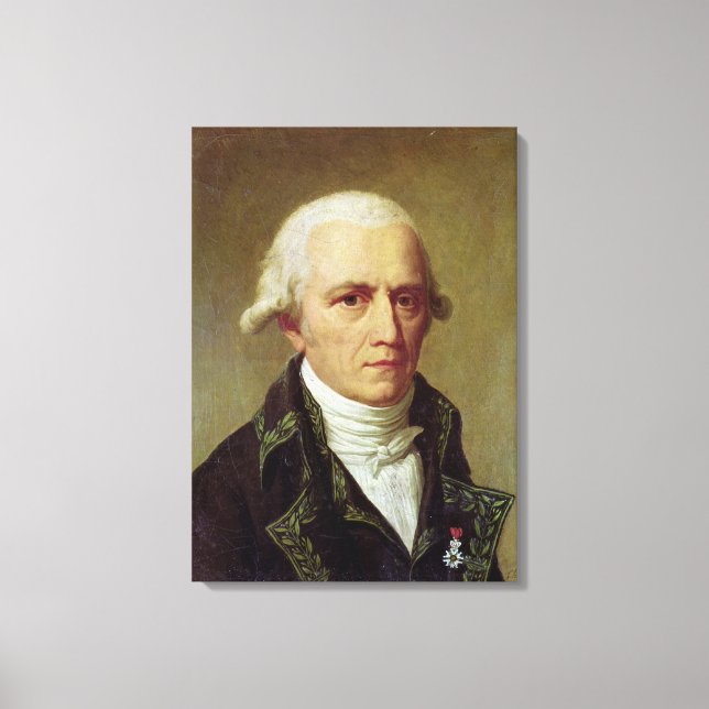 Portrait of Jean-Baptiste de Monet Canvas Print (Front)