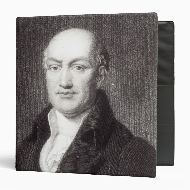 Portrait of Jean Baptiste Joseph Delambre Binder (Front/Inside)