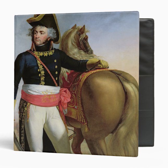 Portrait of Jean Baptiste Kleber 3 Ring Binder (Front/Inside)