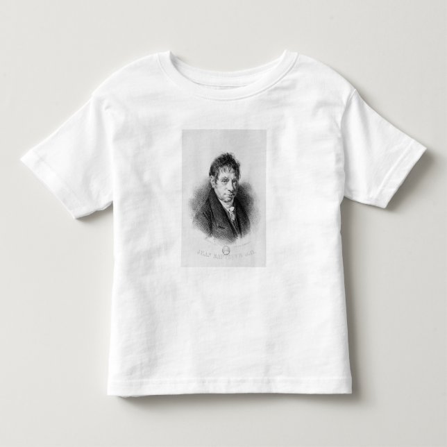 Portrait of Jean Baptiste Say Toddler T-shirt (Front)