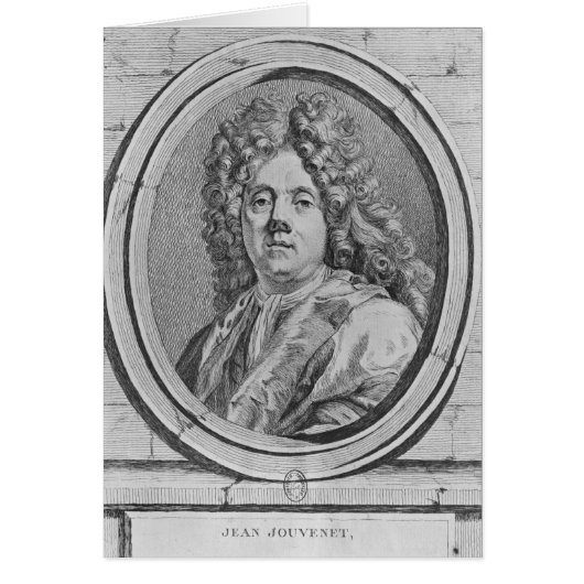Portrait of Jean Jouvenet Cards (Front)