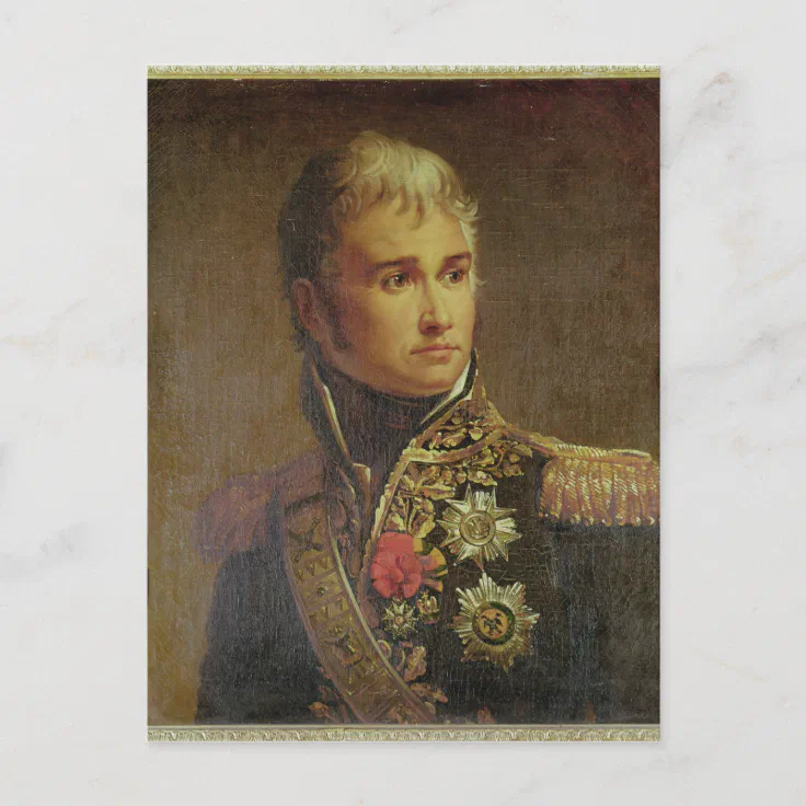 Portrait Of Jean Lannes Duke Of Montebello Postcard | Zazzle