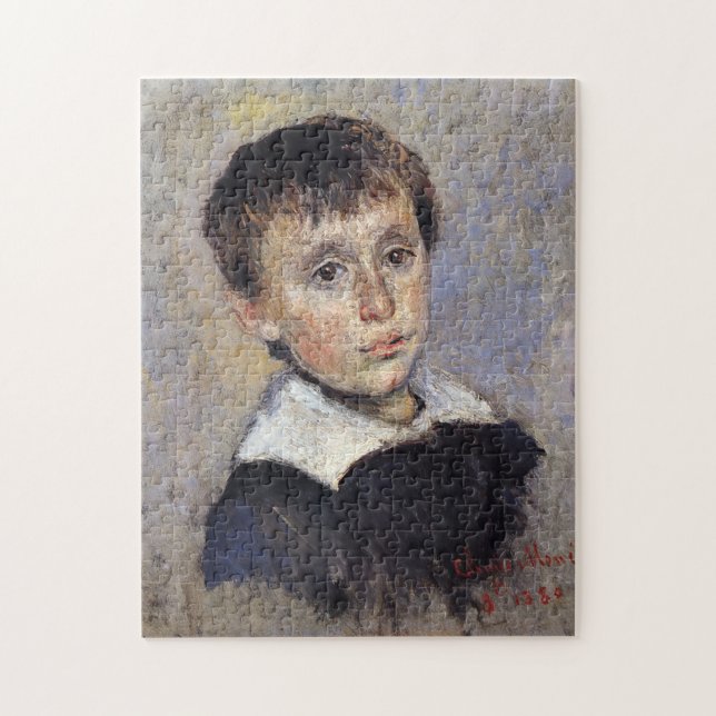 Portrait of Jean Monet Monet Fine Art Jigsaw Puzzle (Vertical)